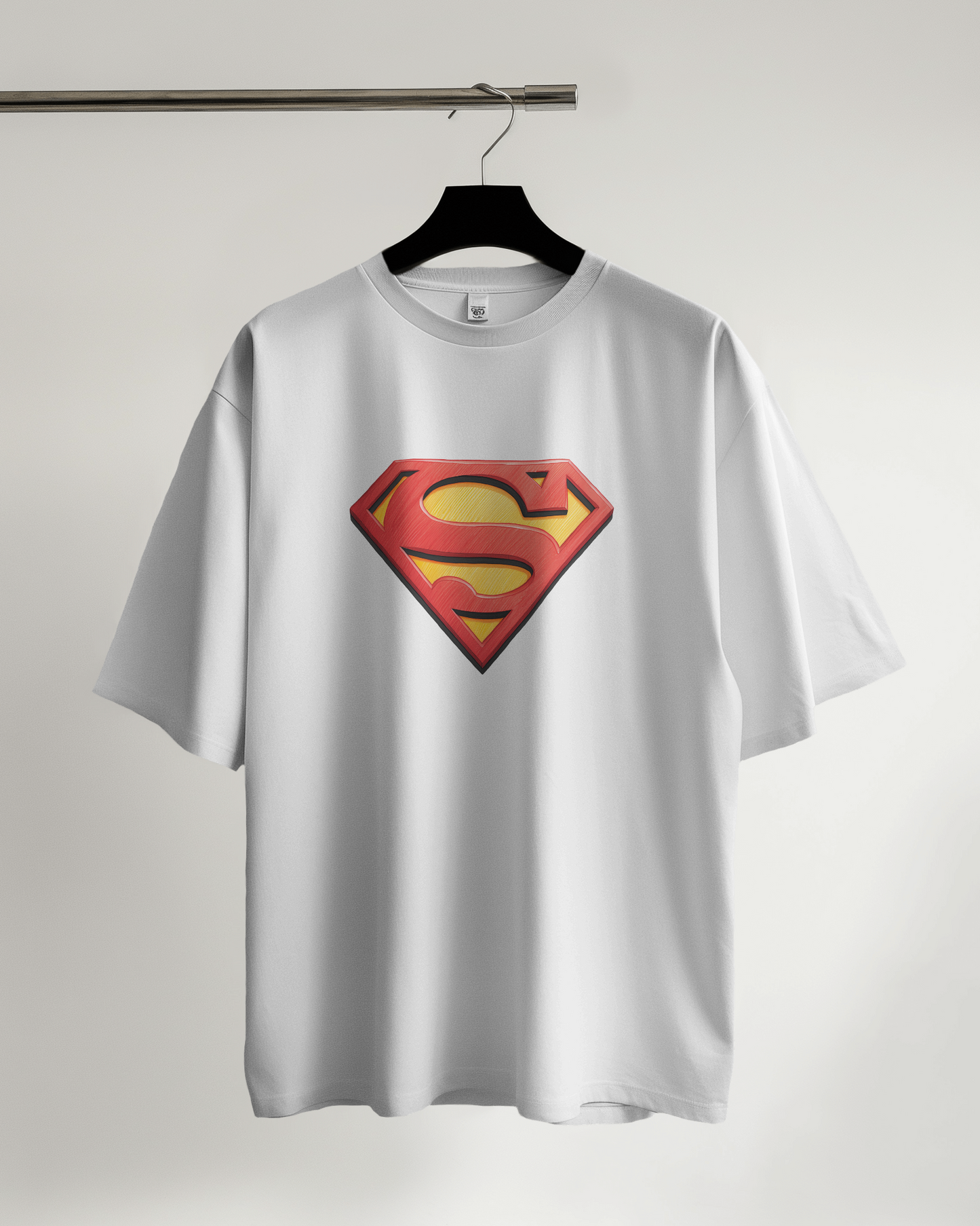 Unisex Oversized Classic T-Shirt - Superman Logo