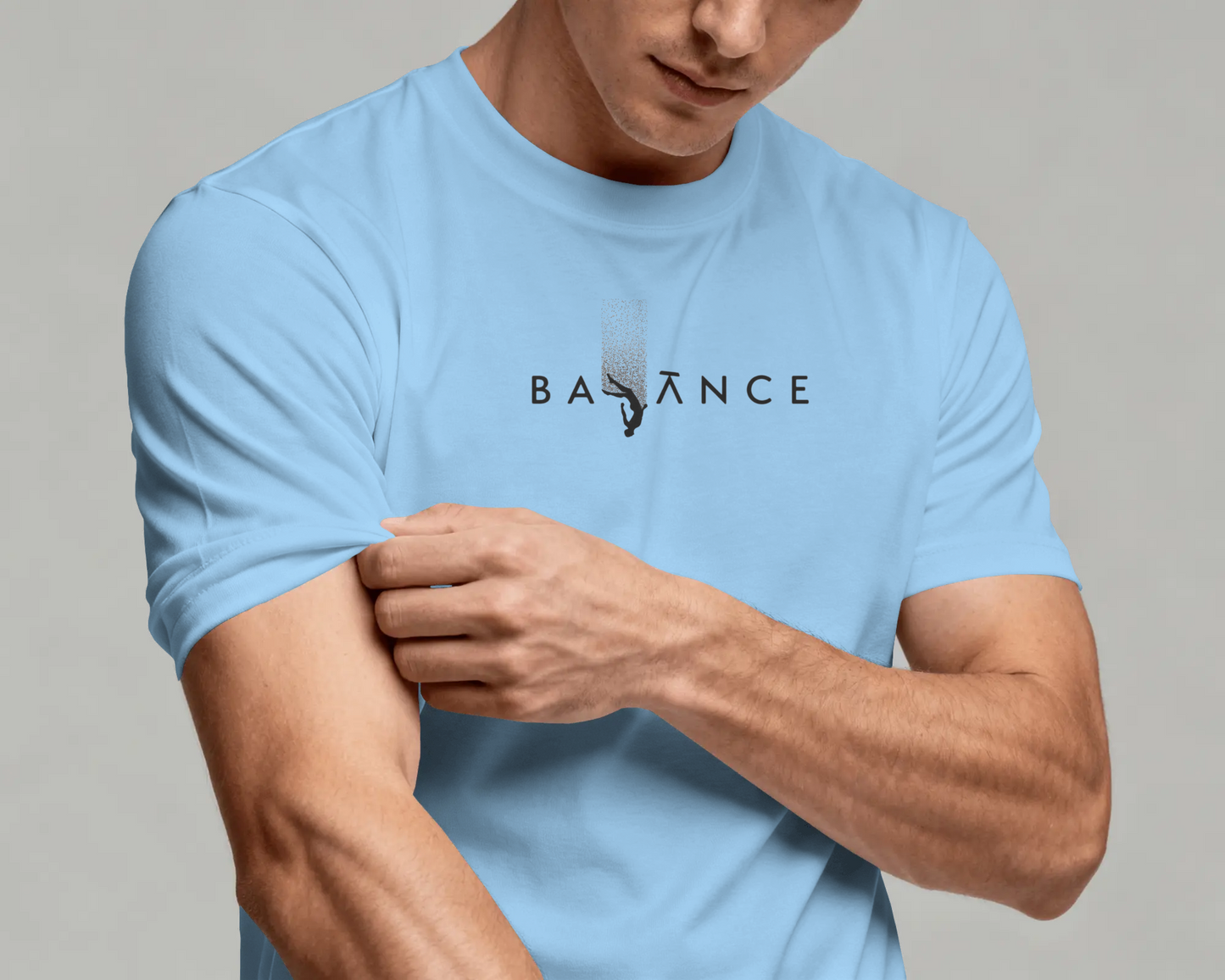 Men Classic Crew T-Shirt - Balance