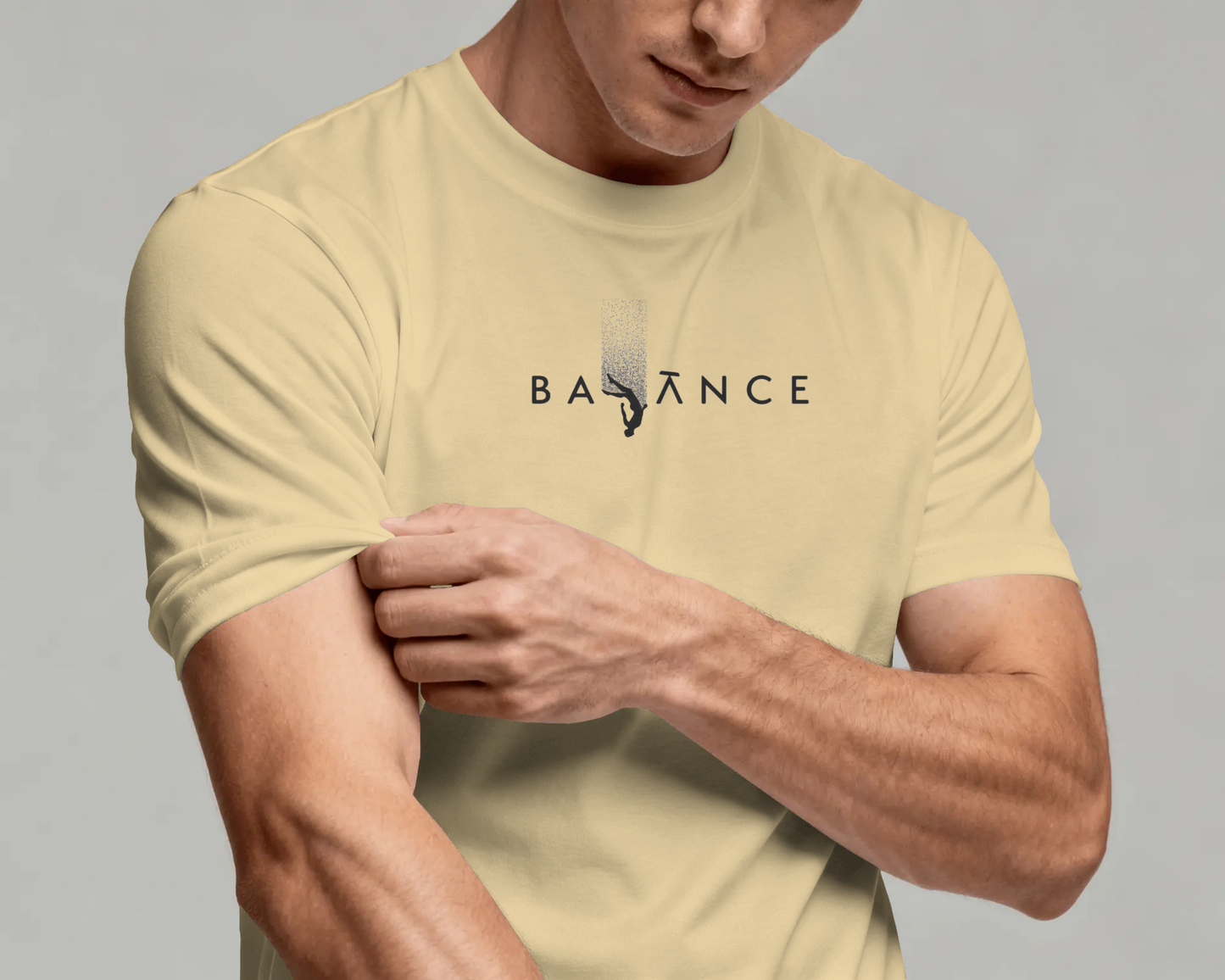 Men Classic Crew T-Shirt - Balance