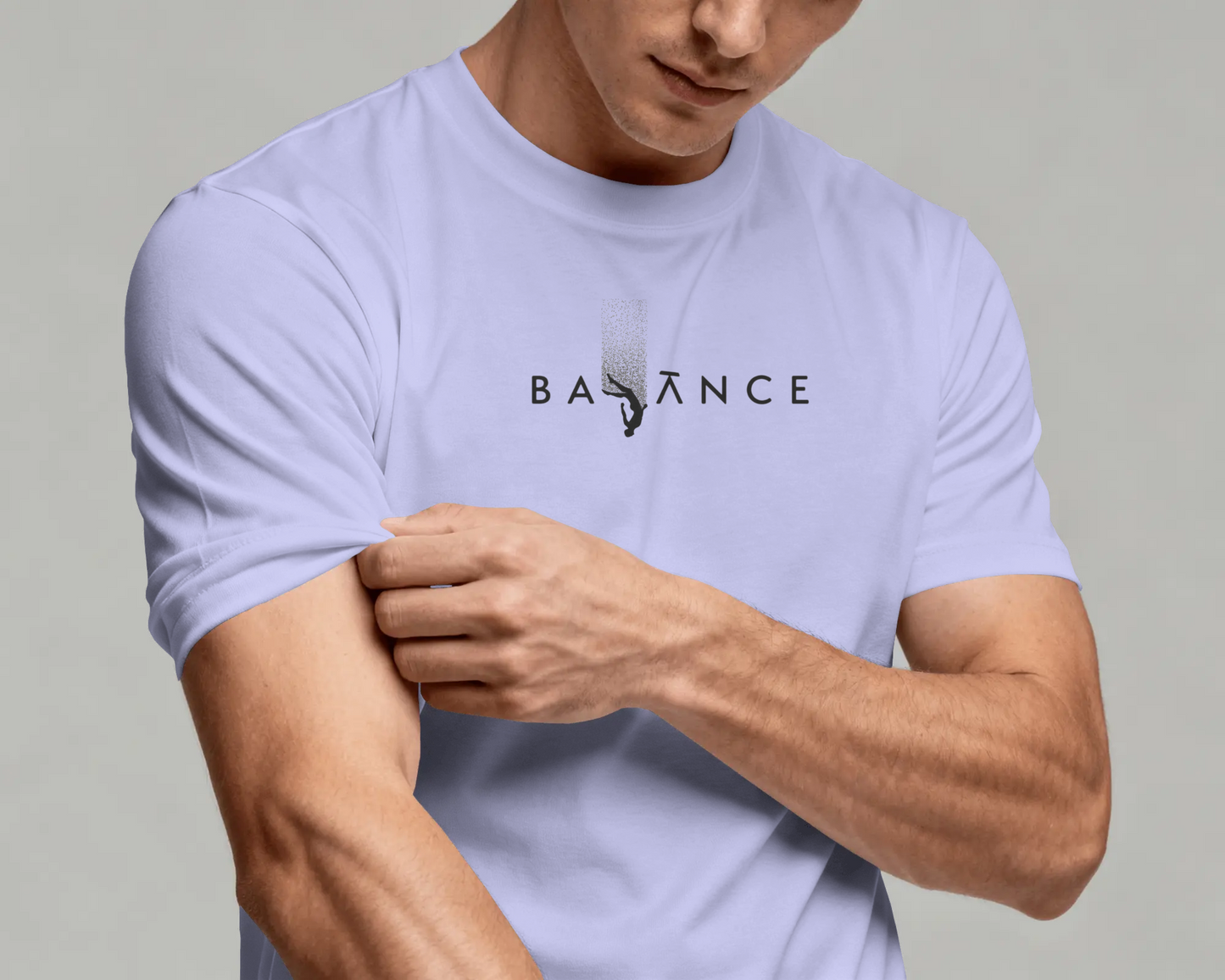 Men Classic Crew T-Shirt - Balance