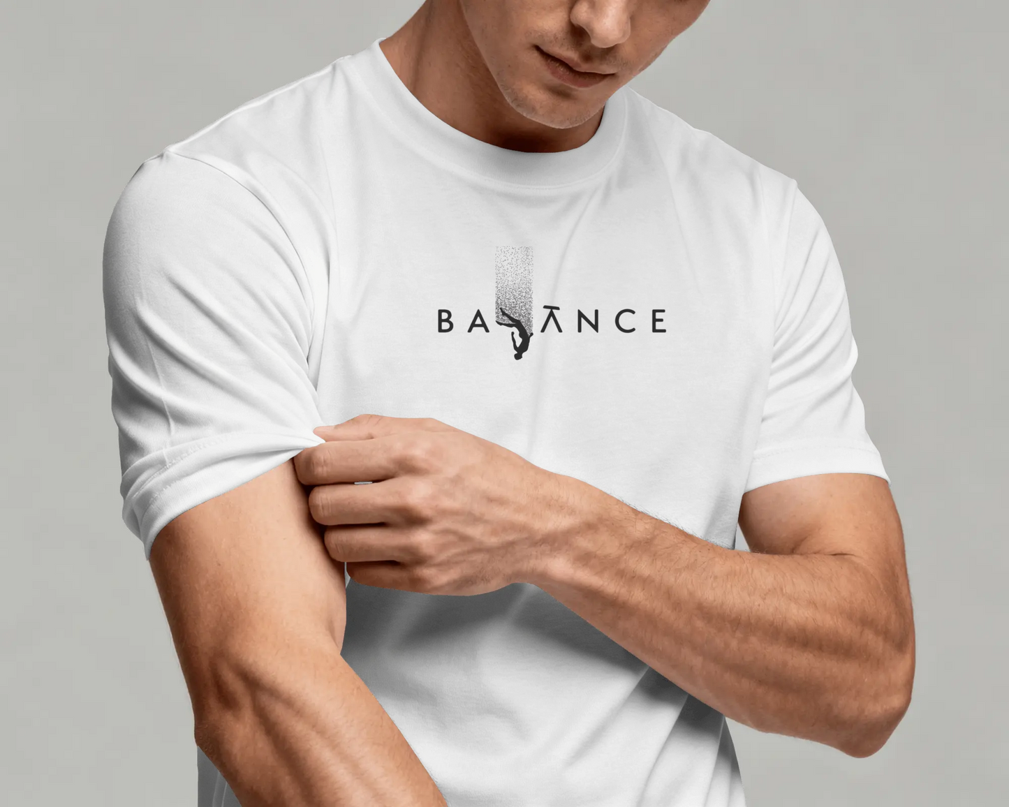 Men Classic Crew T-Shirt - Balance
