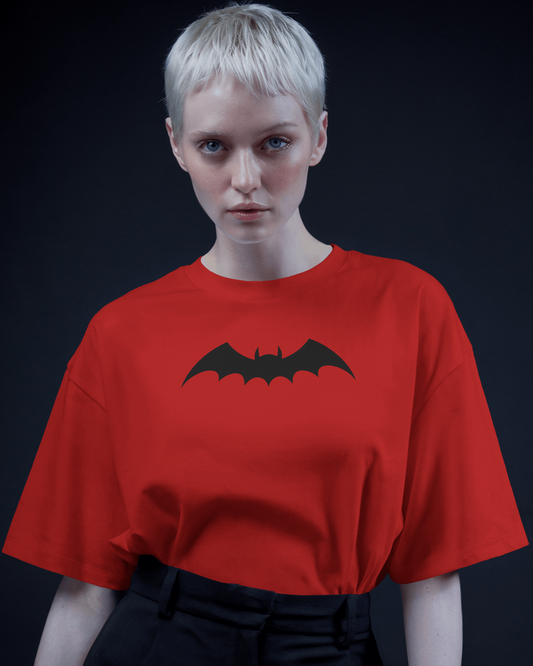 Unisex Oversized Classic T-Shirt - Batman Logo