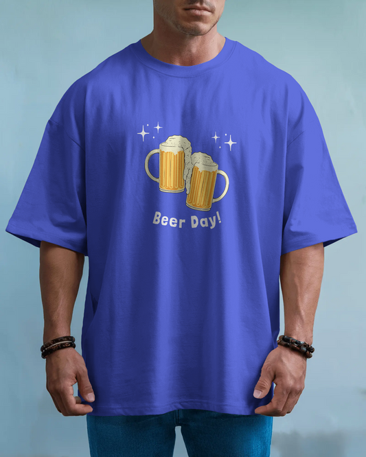 Unisex Oversized Classic T-Shirt - Beer Day!
