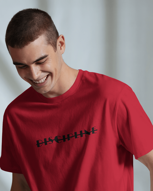 Men Basic T-Shirt - Discipline
