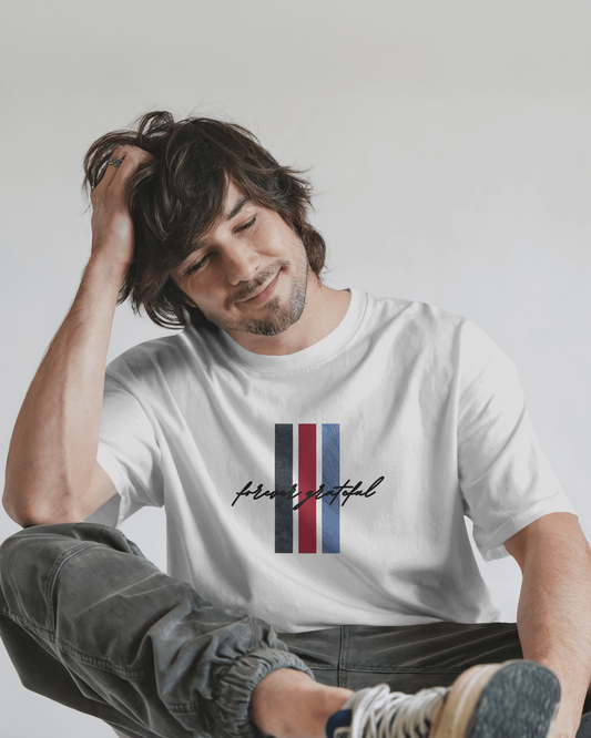 Unisex Oversized Classic T-Shirt - Forever Grateful Light