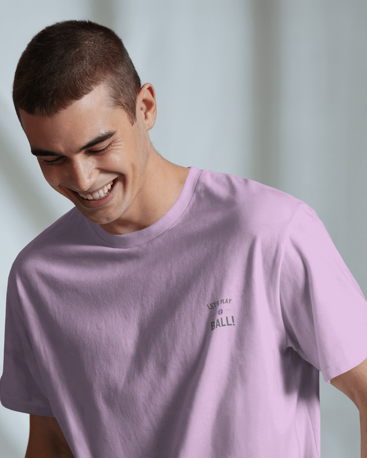 Men Classic Crew T-Shirt - Let's play Ball