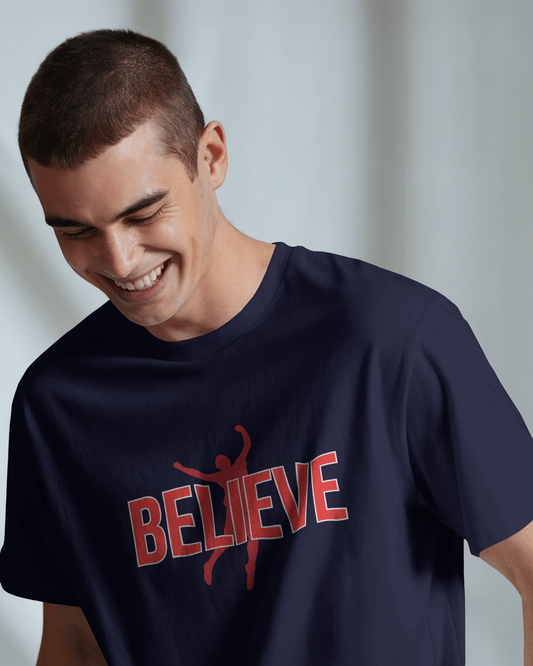 Men Basic T-Shirt - Believe