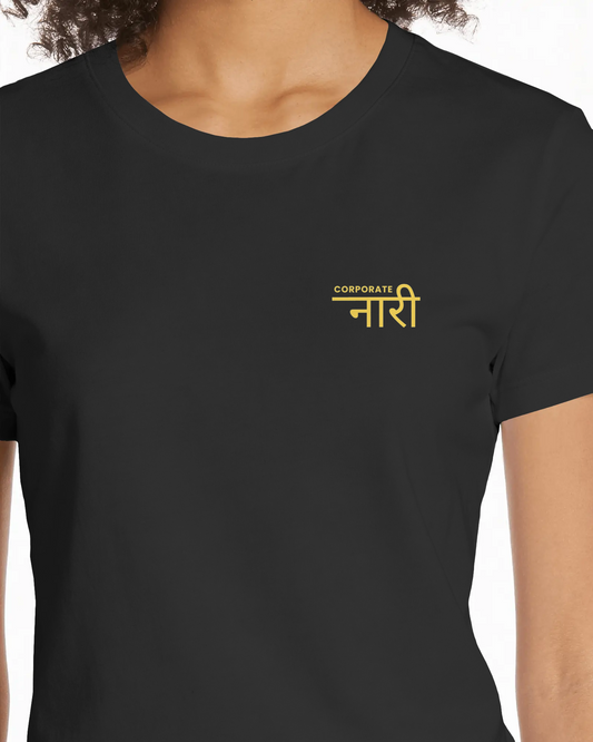 Women Classic Crew T-Shirt = Corporate Naari