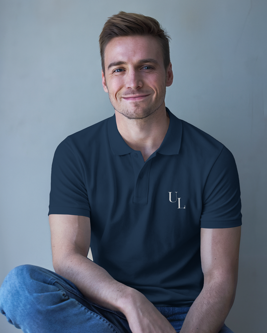Men Polo Navy Blue