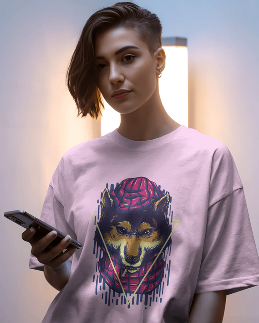 Unisex Oversized Standard T-Shirt - Street Wolf