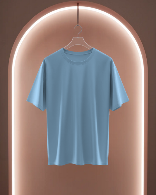 Women Classic Crew T-Shirt Baby Blue