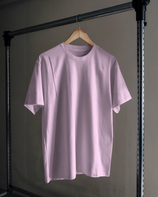 Men Classic Crew T-Shirt Baby Pink
