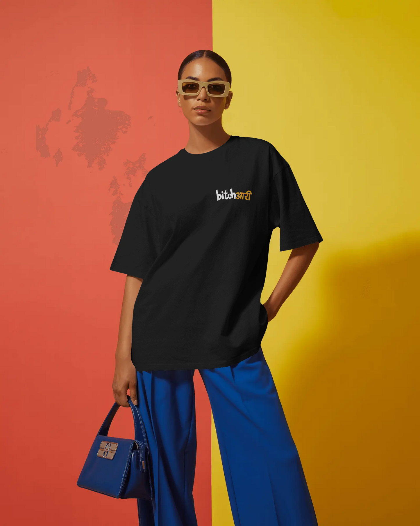 Unisex Oversized Standard T-Shirt - Bitchaari