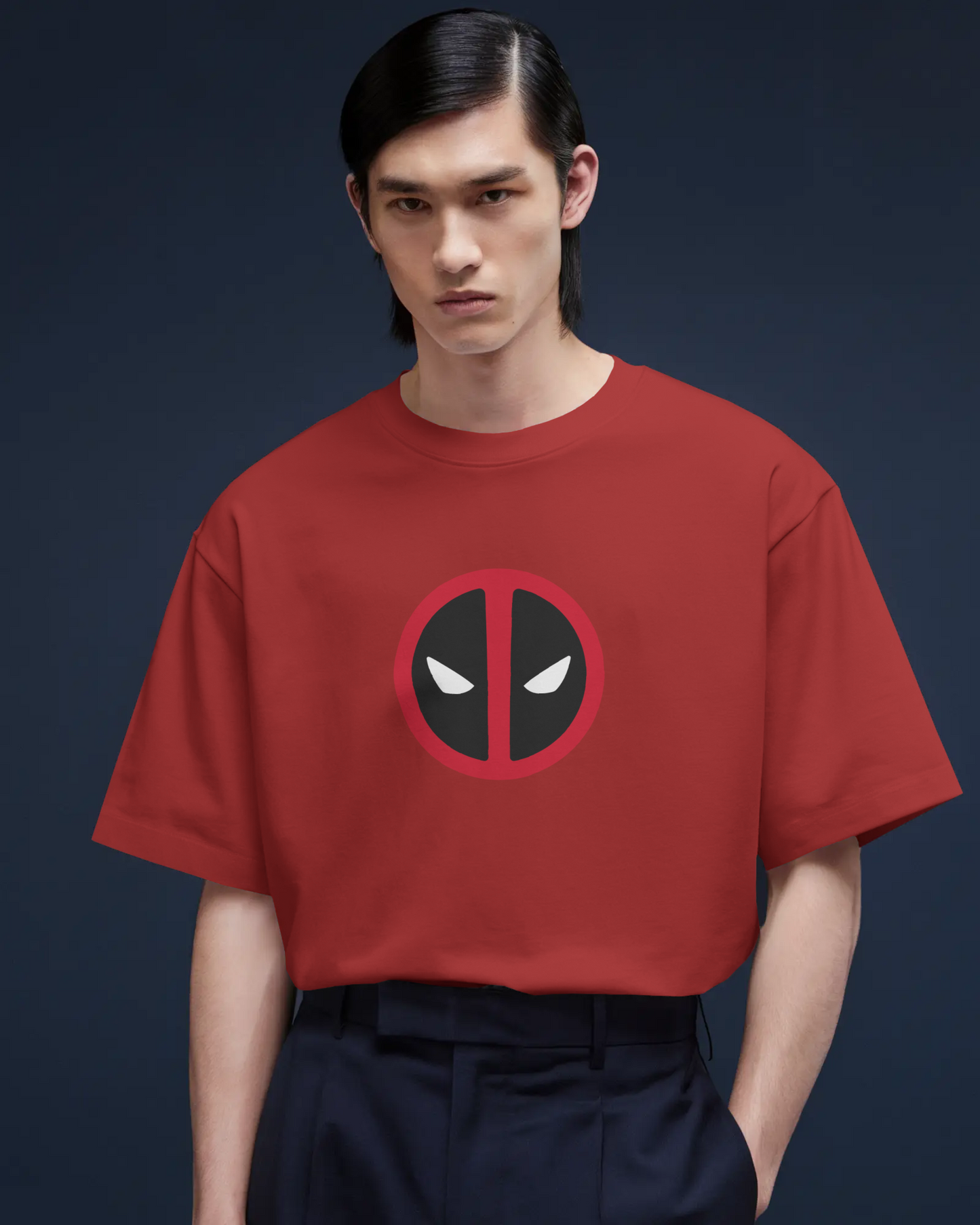 Unisex Oversized Classic T-Shirt - Deadpool Eye