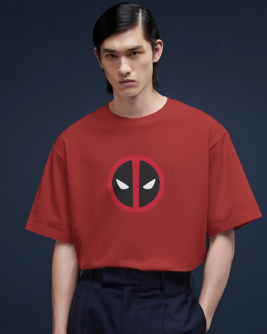 Unisex Oversized Classic T-Shirt - Deadpool Eye