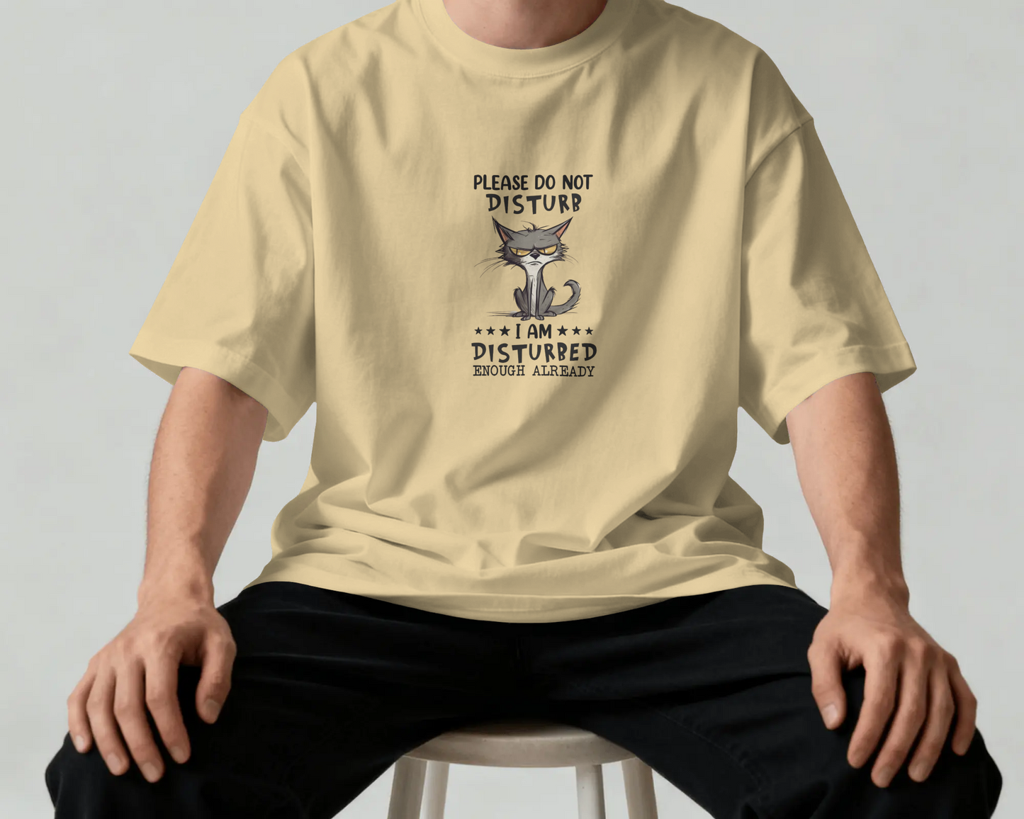 Unisex Oversized Standard T-Shirt - Please DND