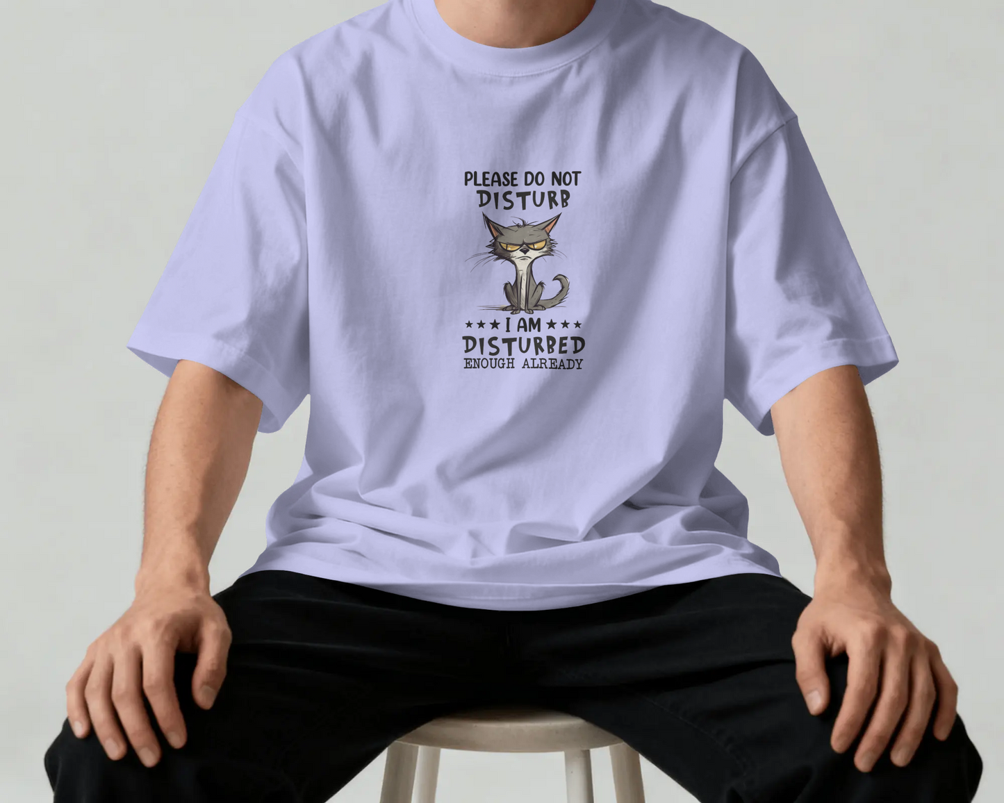 Unisex Oversized Standard T-Shirt - Please DND