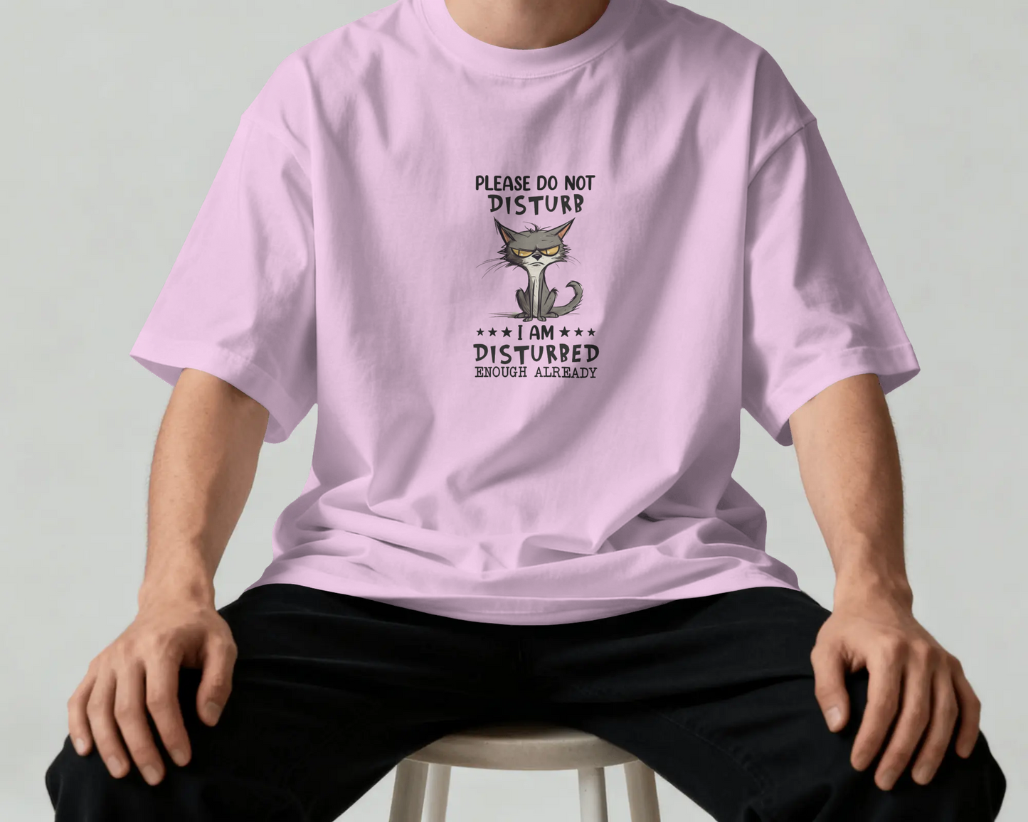 Unisex Oversized Standard T-Shirt - Please DND