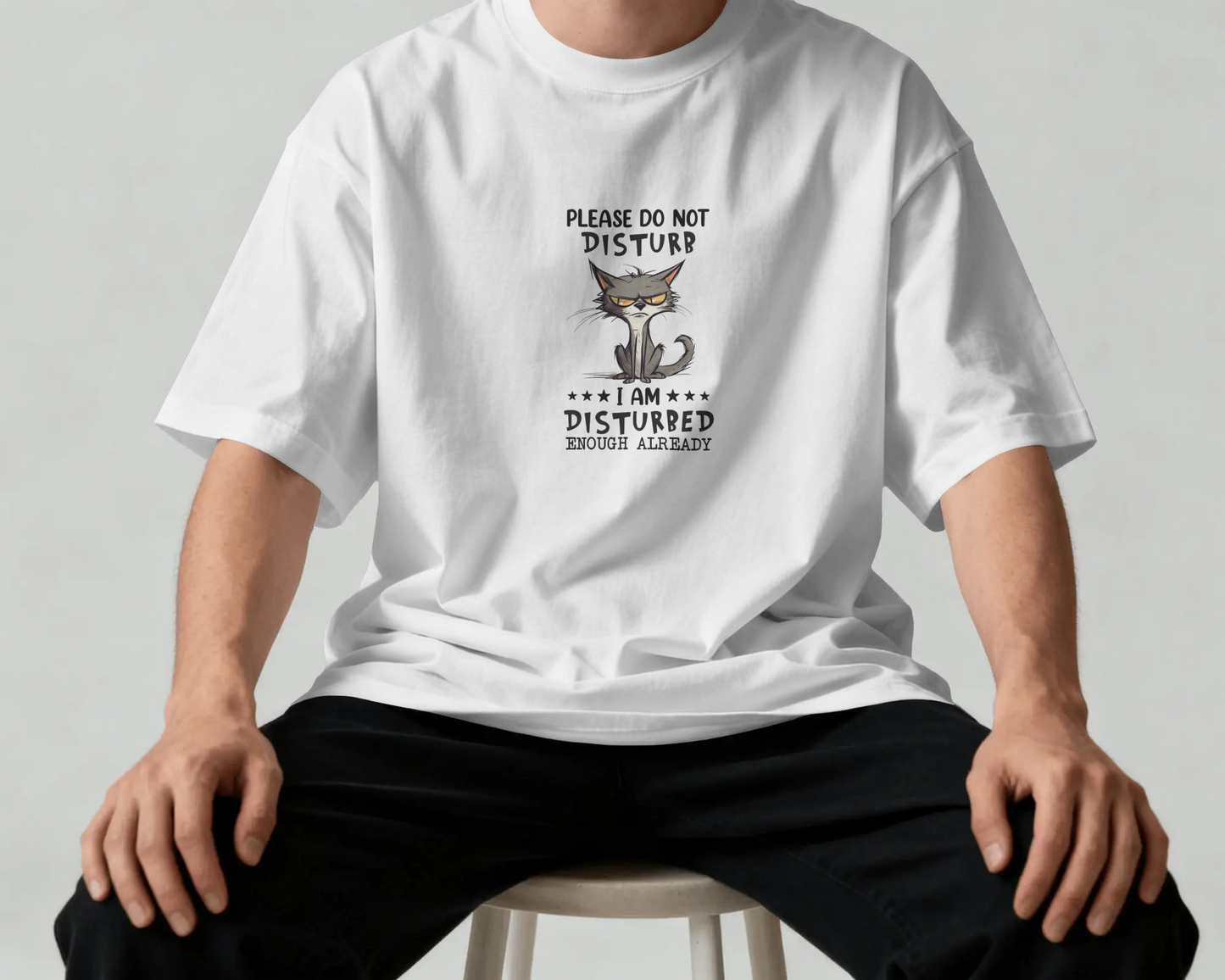 Unisex Oversized Standard T-Shirt - Please DND