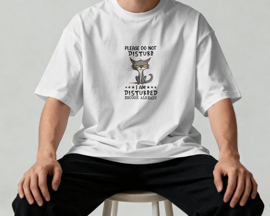 Unisex Oversized Standard T-Shirt - Please DND