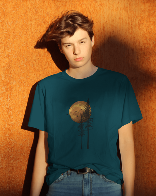 Men Classic Crew T-Shirt - Dreamy Night