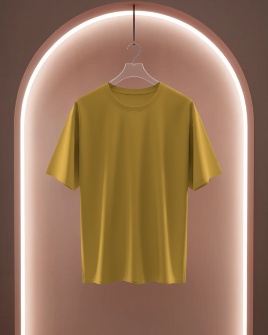 Women Classic Crew T-Shirt Golden Yellow