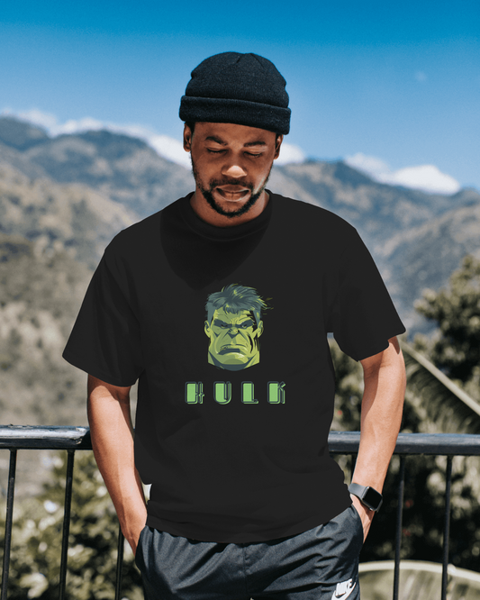 Men Basic T-Shirt - Hulk