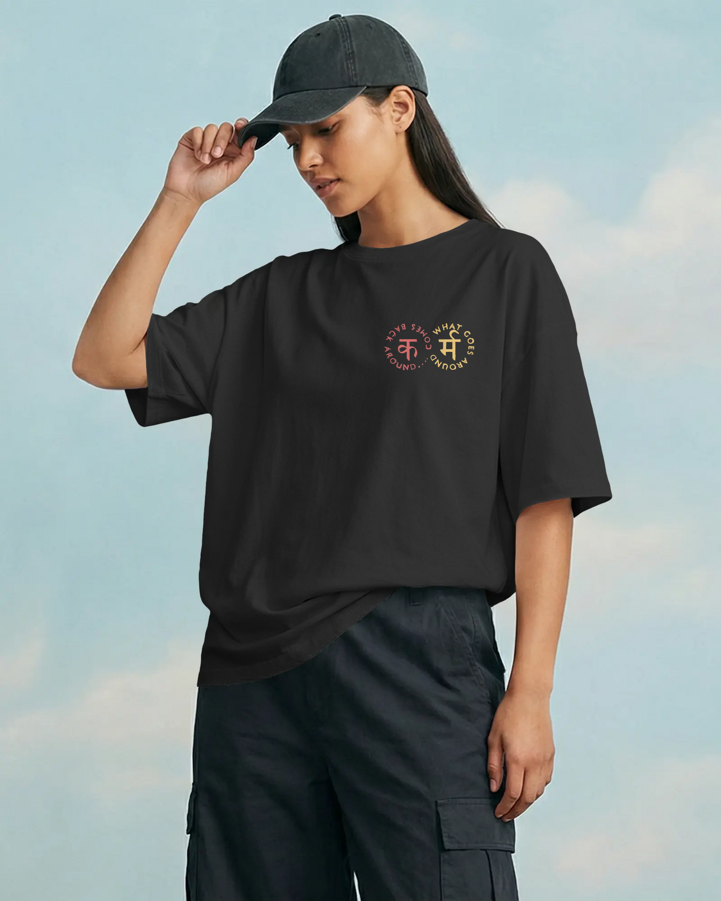 Unisex Oversized Standard T-Shirt - Karma