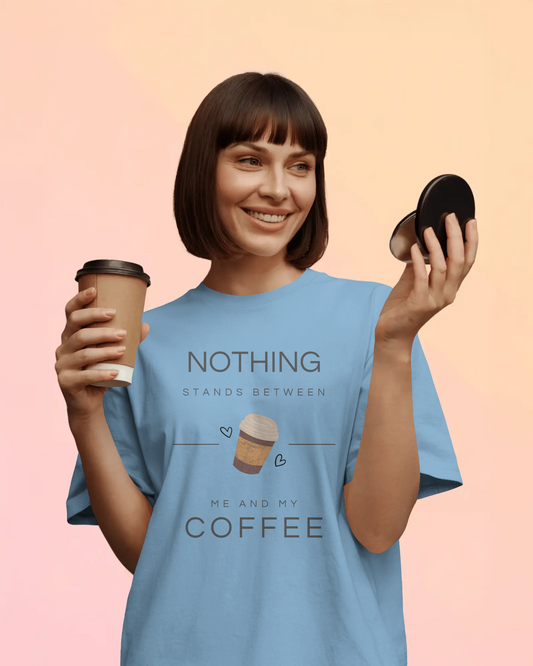 Unisex Oversized Classic T-Shirt - Coffee