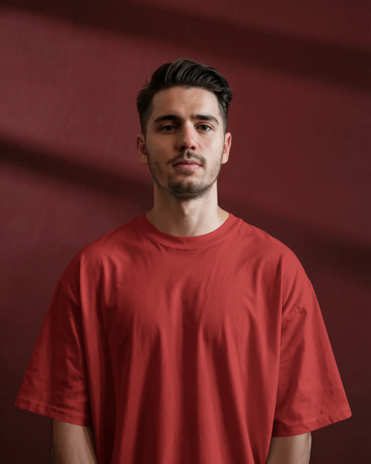 Unisex Oversized Classic T-Shirt - Red