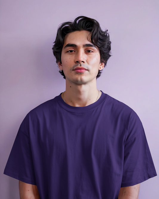 Unisex Oversized Classic T-Shirt - Purple