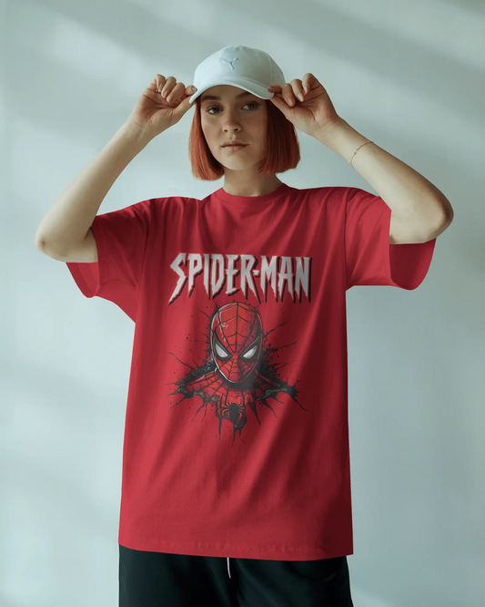 Unisex Oversized Classic T-Shirt - Spiderman