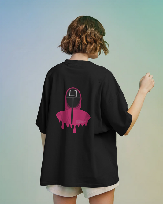 Unisex Oversized Classic T-Shirt - Squid Game Square