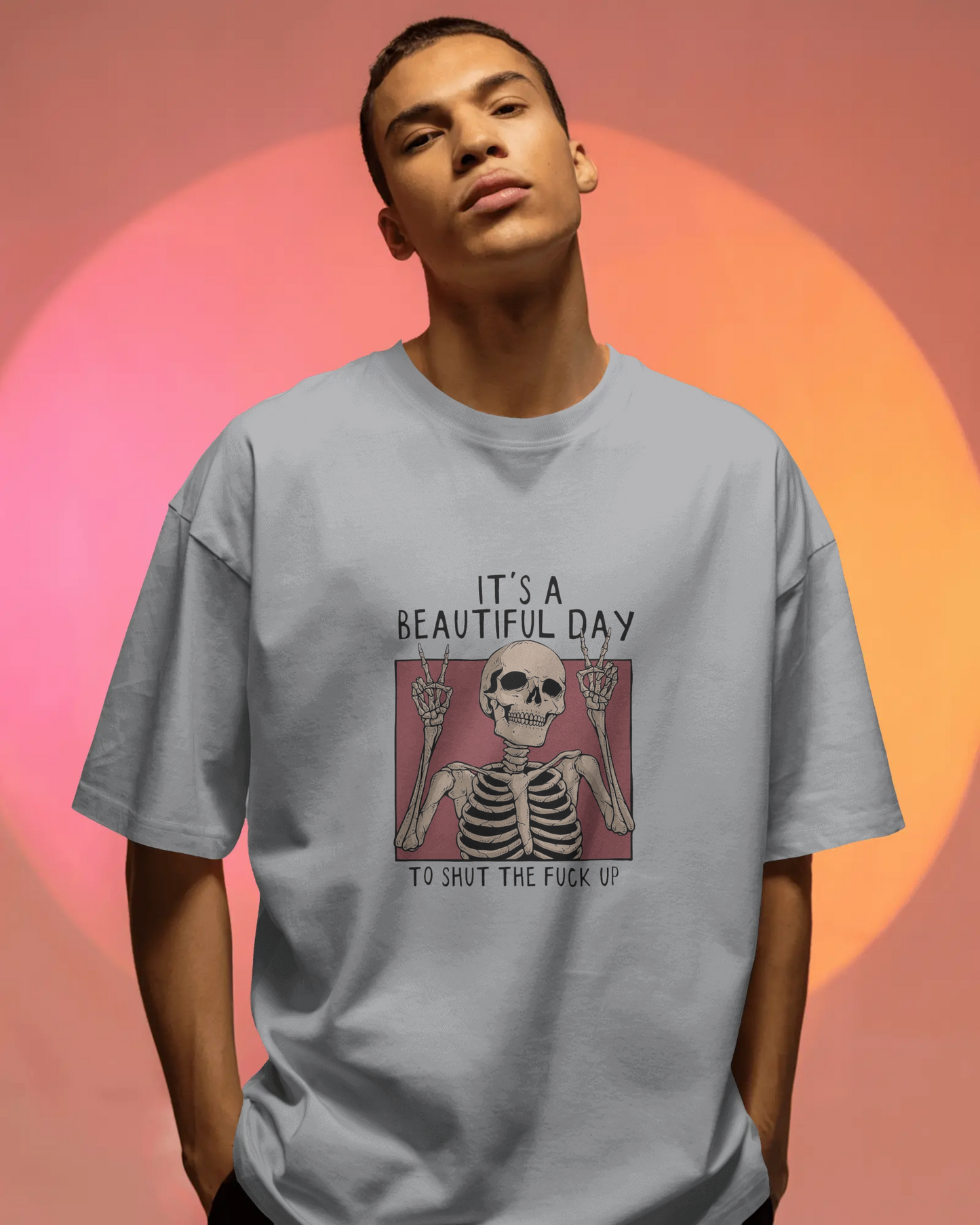 Unisex Oversized Standard T-Shirt - Beautiful Day