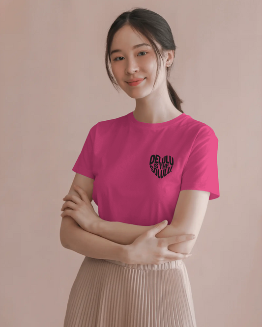 Women's Classic T-Shirt - Delulu is the Solulu