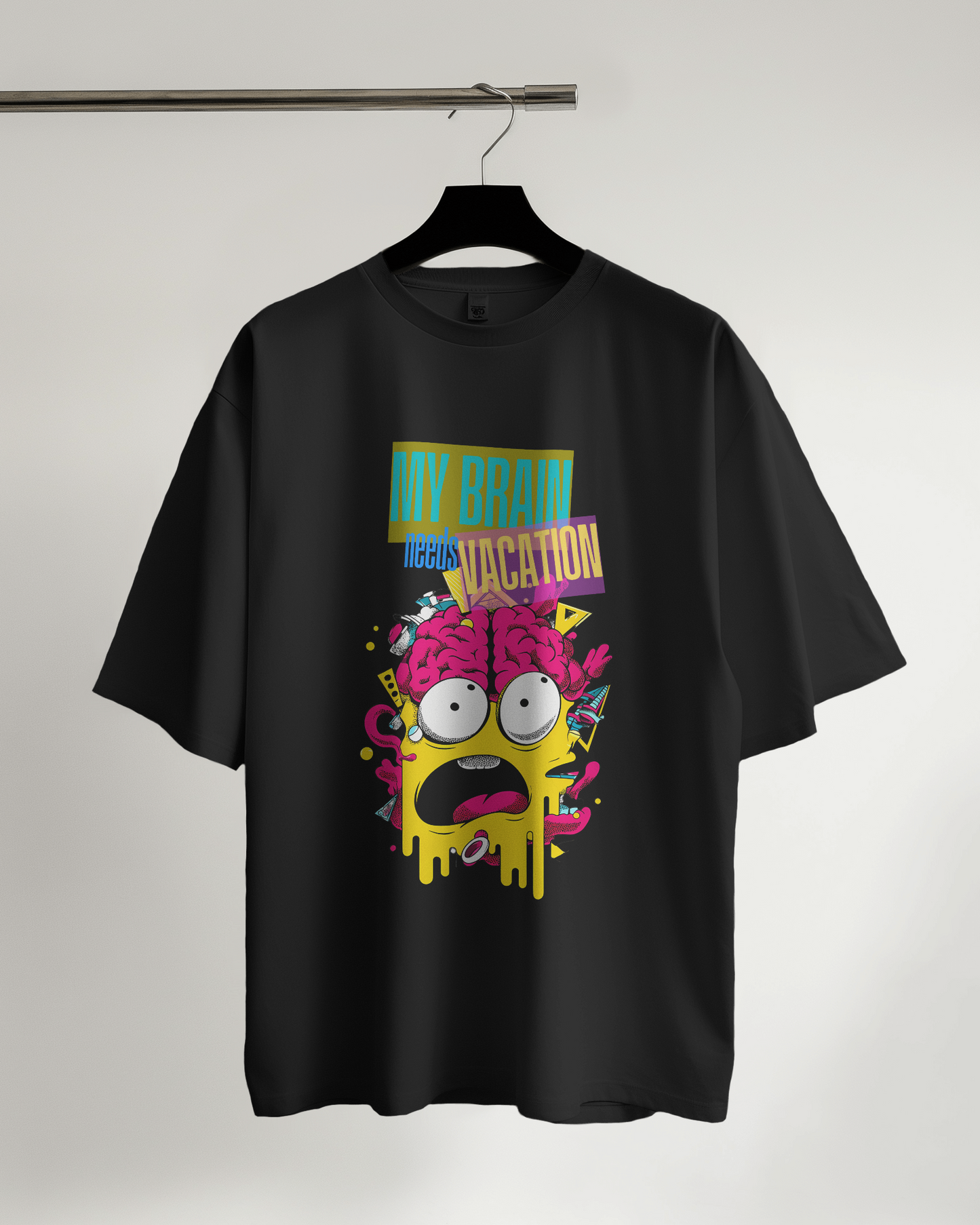 Unisex Oversized Standard T-Shirt - My Brain needs Vacation