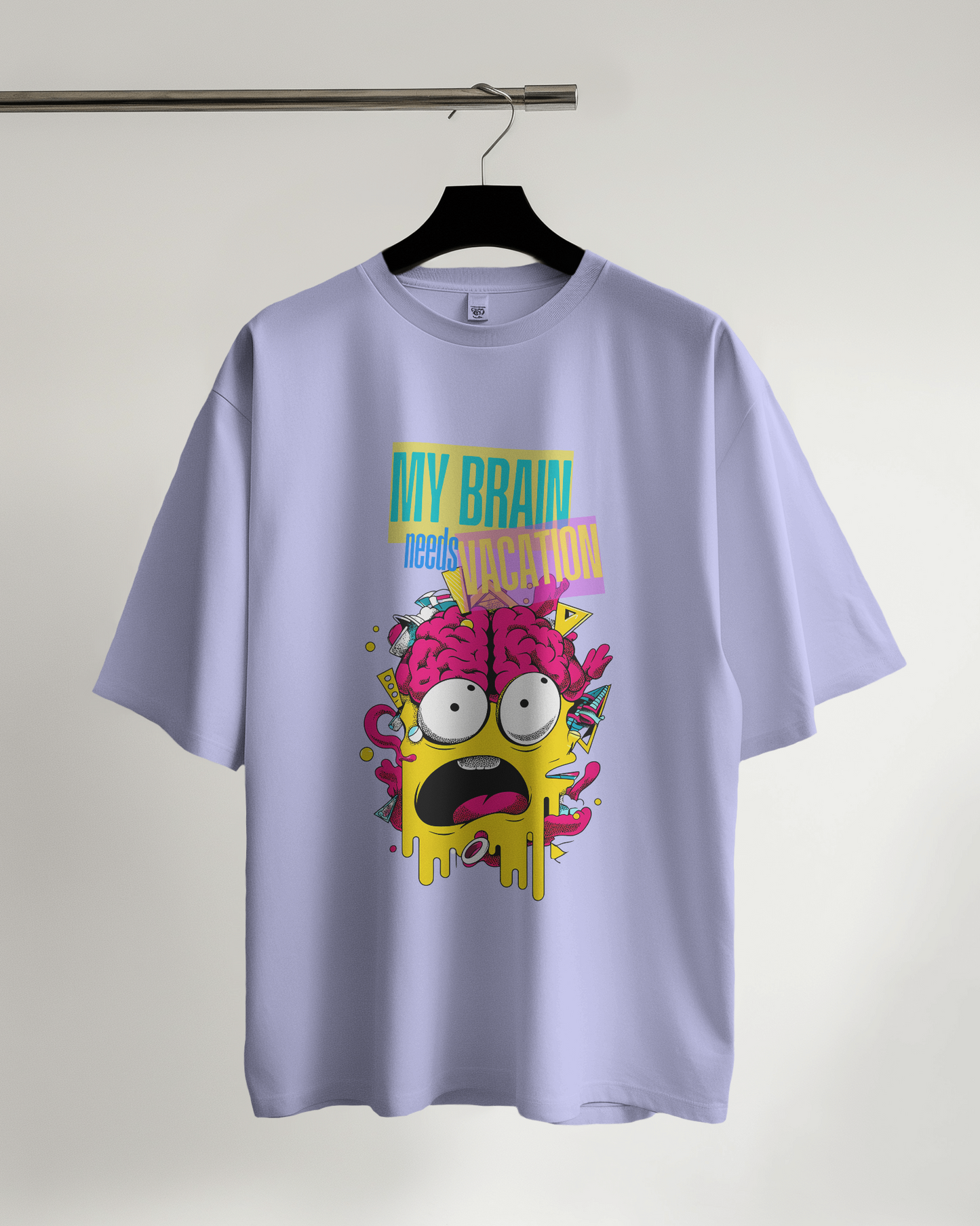 Unisex Oversized Standard T-Shirt - My Brain needs Vacation