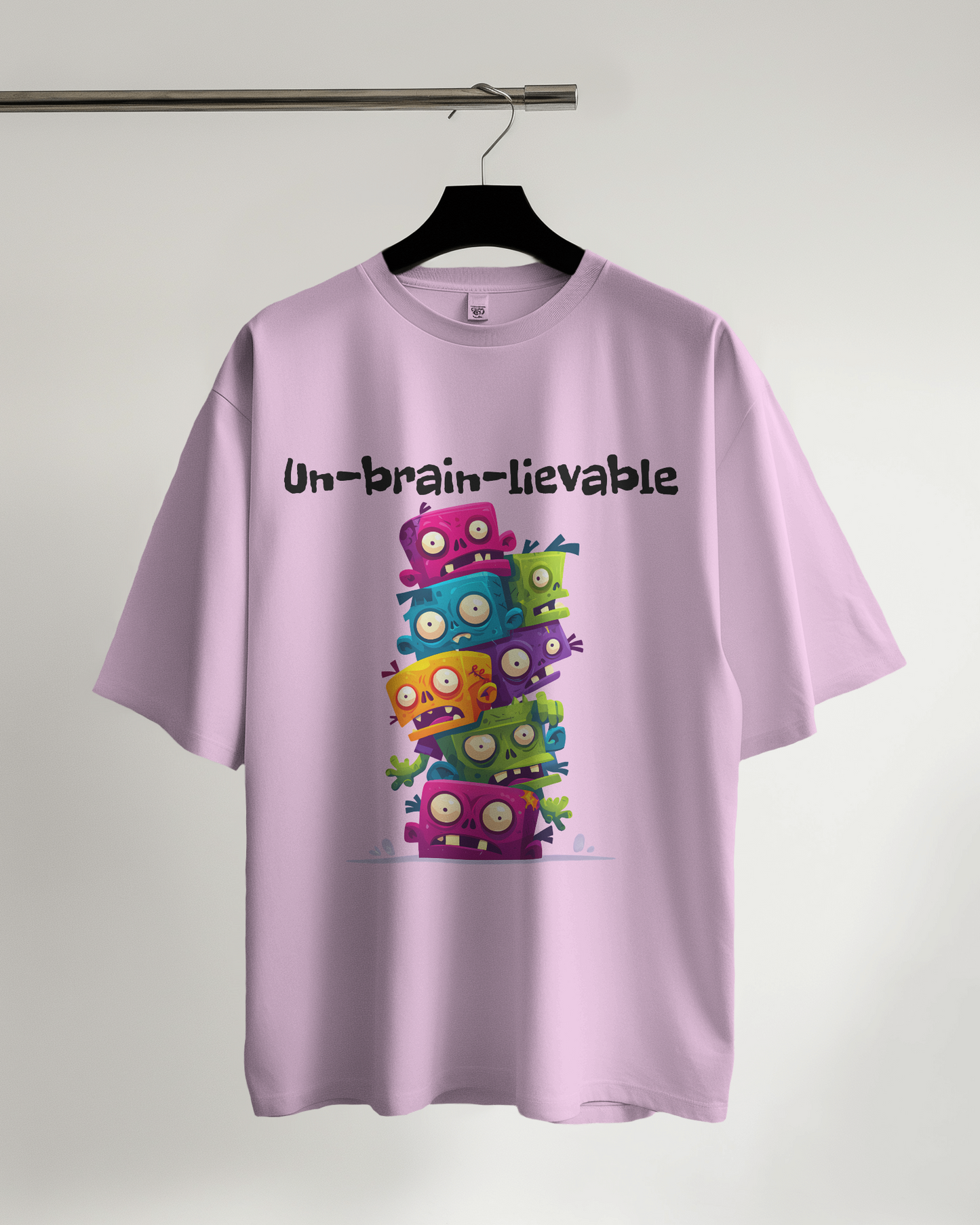 Unisex Oversized Standard T-Shirt - Un-brain-lievable