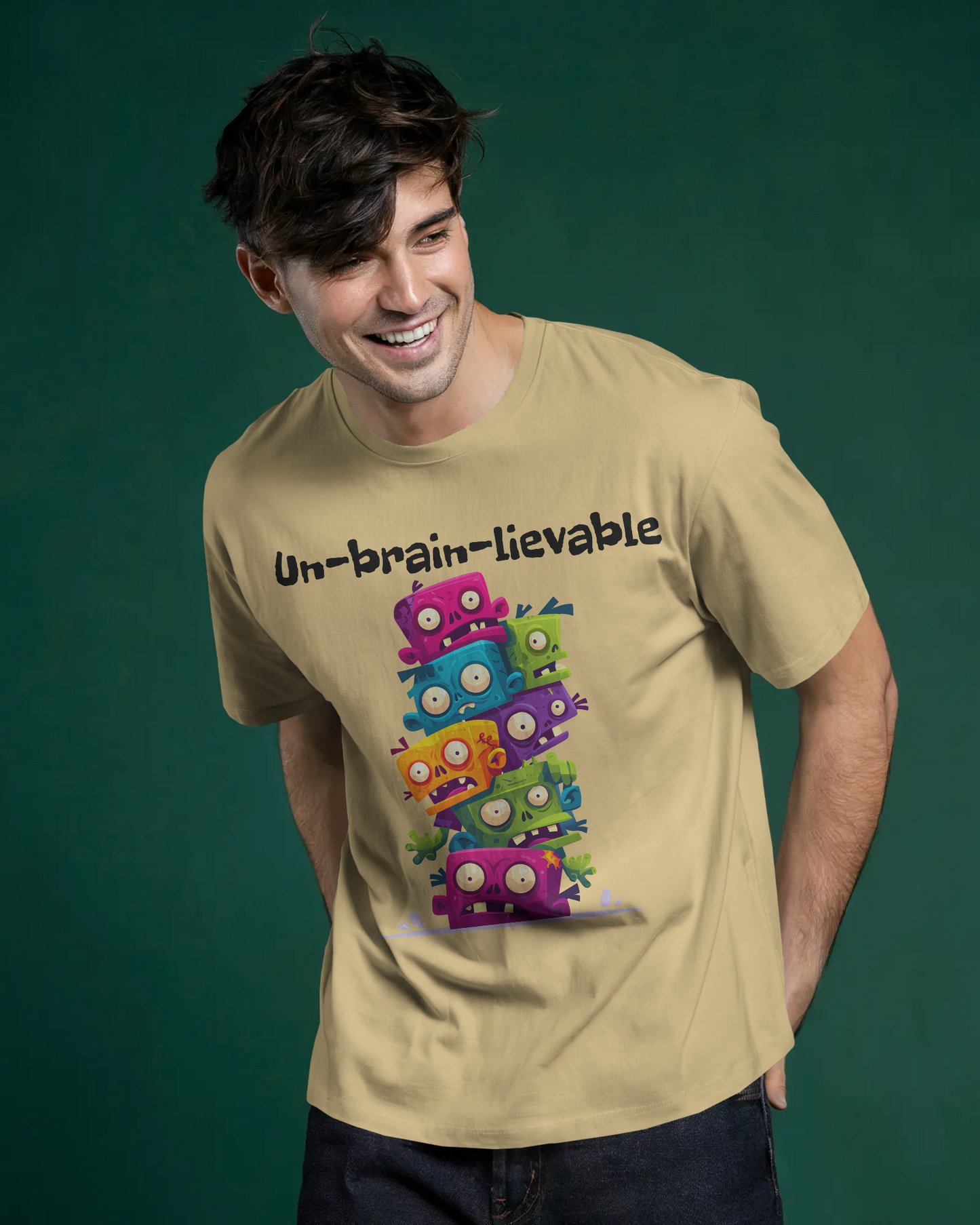 Unisex Oversized Standard T-Shirt - Un-brain-lievable
