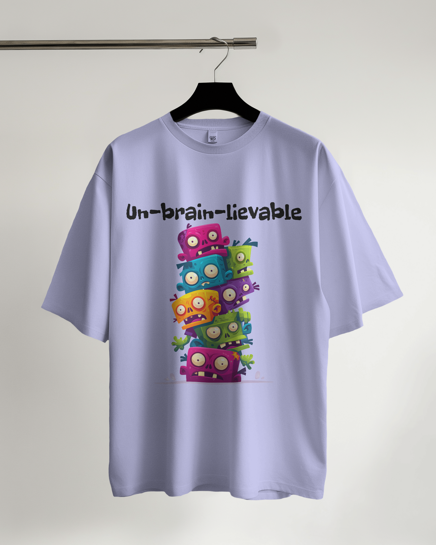 Unisex Oversized Standard T-Shirt - Un-brain-lievable