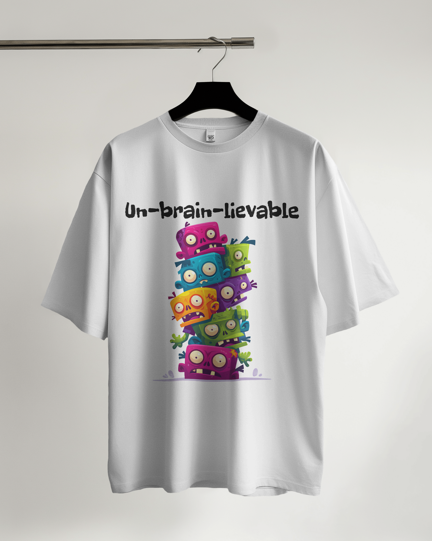 Unisex Oversized Standard T-Shirt - Un-brain-lievable